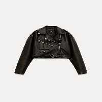 کاپشن زنانه زارا SHIMMER EFFECT BIKER JACKET | تهران زارا TehranZara