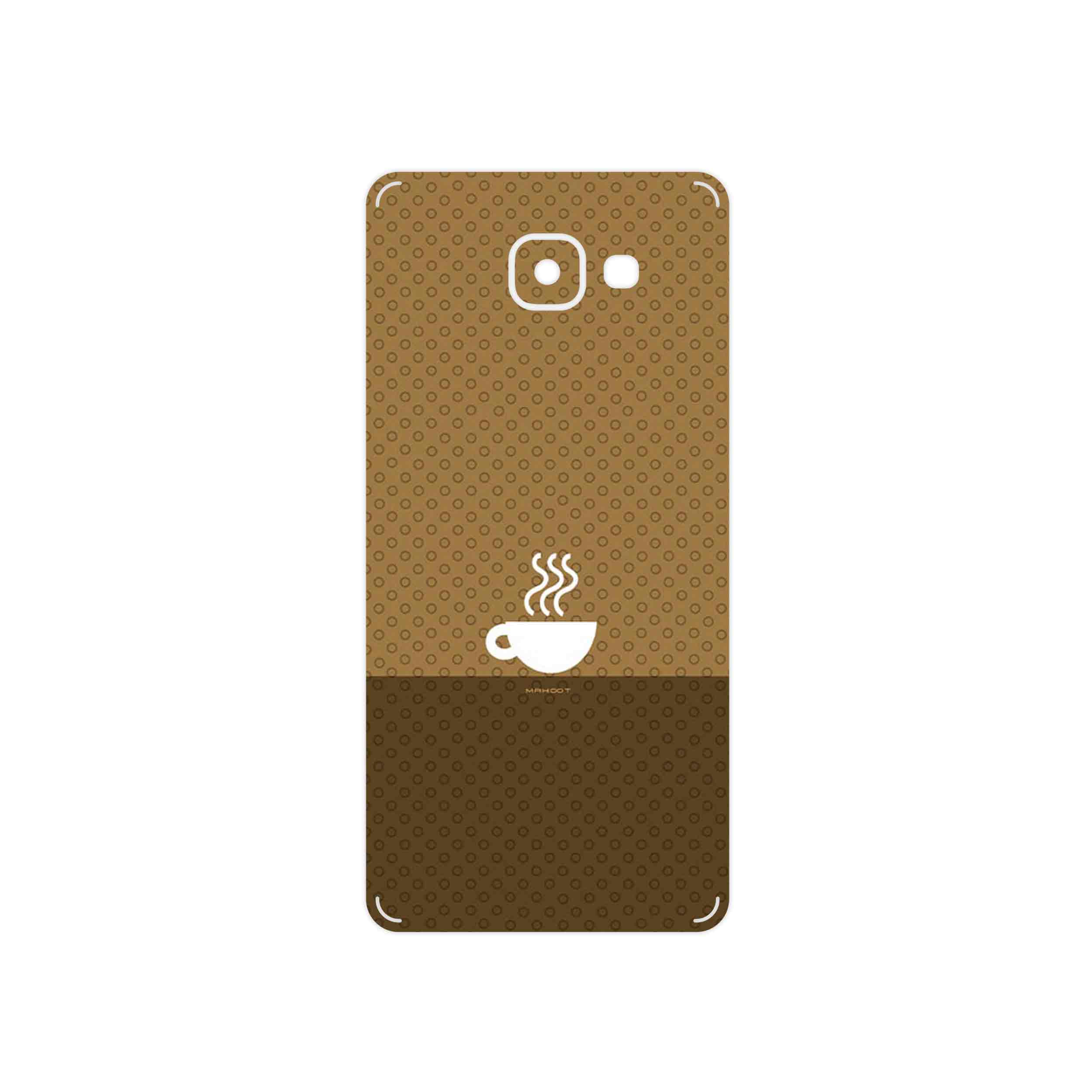 برچسب پوششی ماهوت مدل Minimal Cup of Coffee Icon مناسب برای گوشی موبایل سامسونگ Galaxy A7 2016