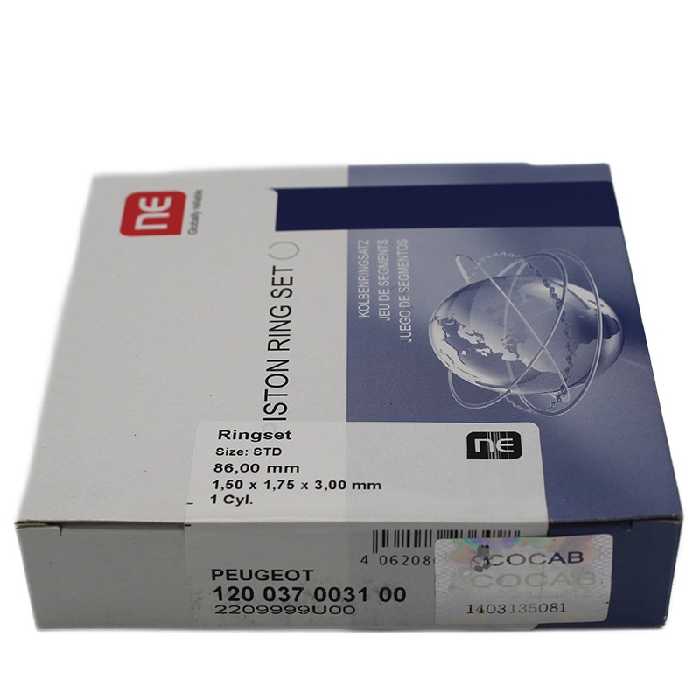 رینگ موتور استاندارد زانتیا NE