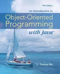 خرید و دانلود نسخه کامل کتاب An Introduction to Object-Oriented Programming with Java