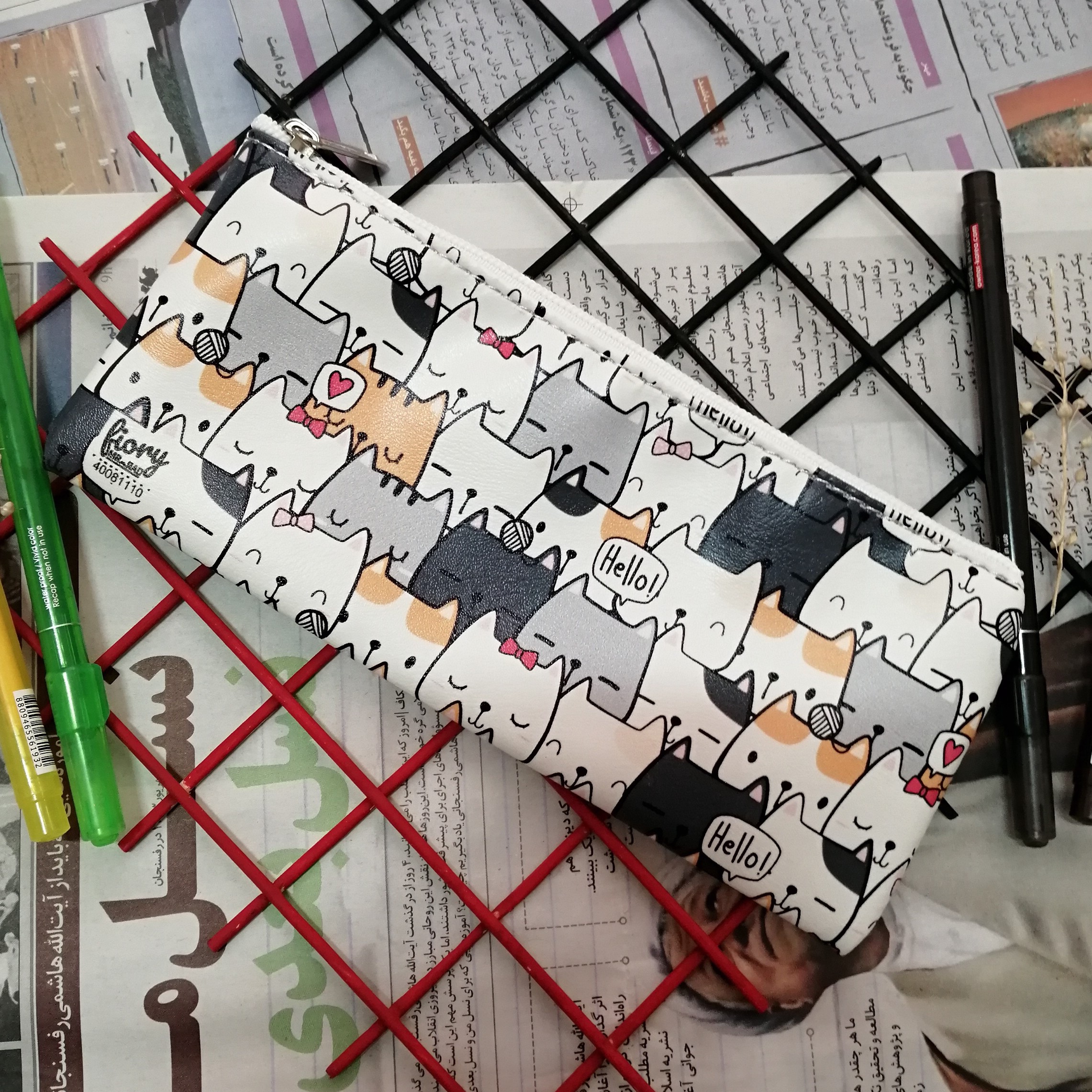 جامدادی فانتزی طرح گربه