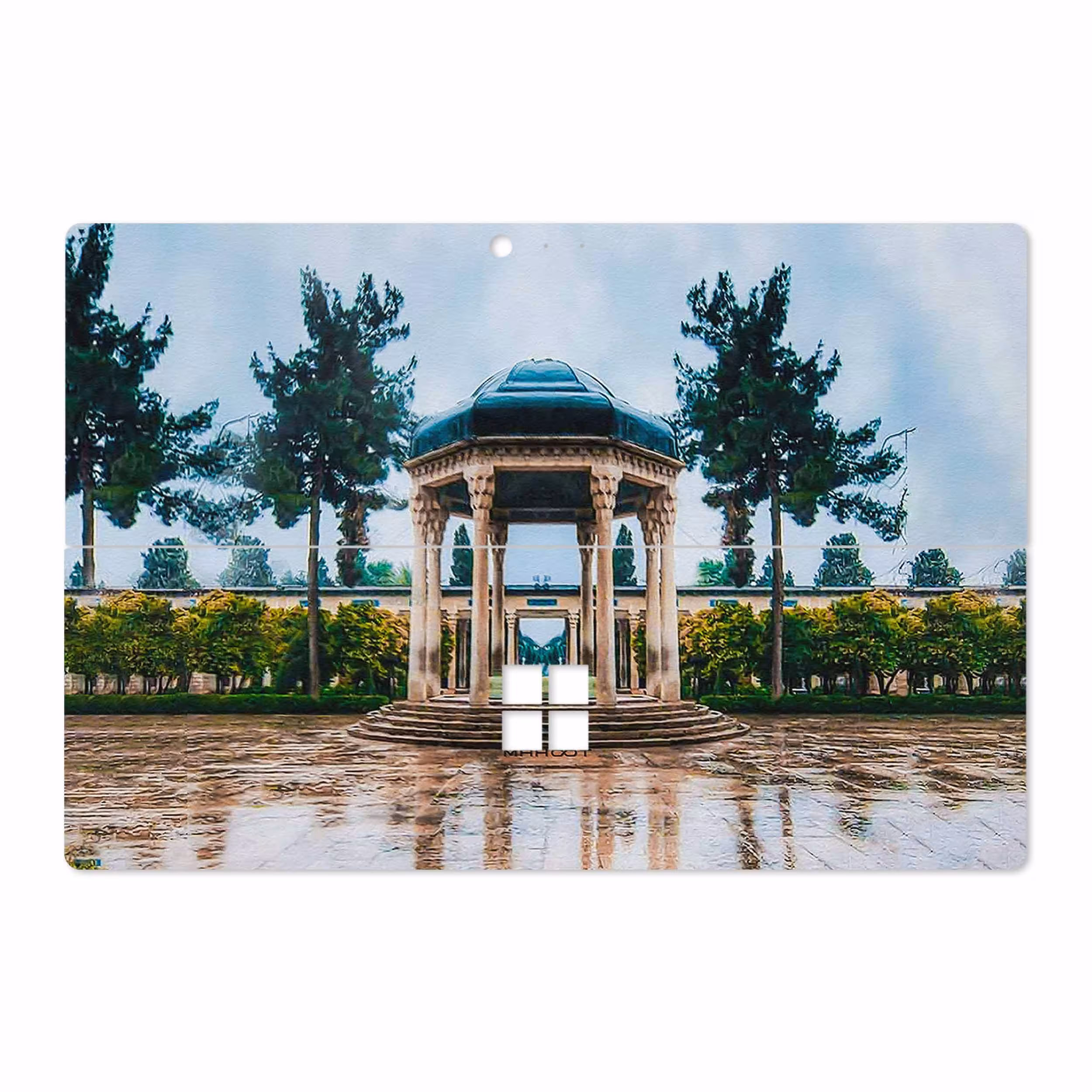 برچسب پوششی ماهوت مدل HAFEZ-Tomb مناسب برای تبلت مایکروسافت Surface Pro 4 2015