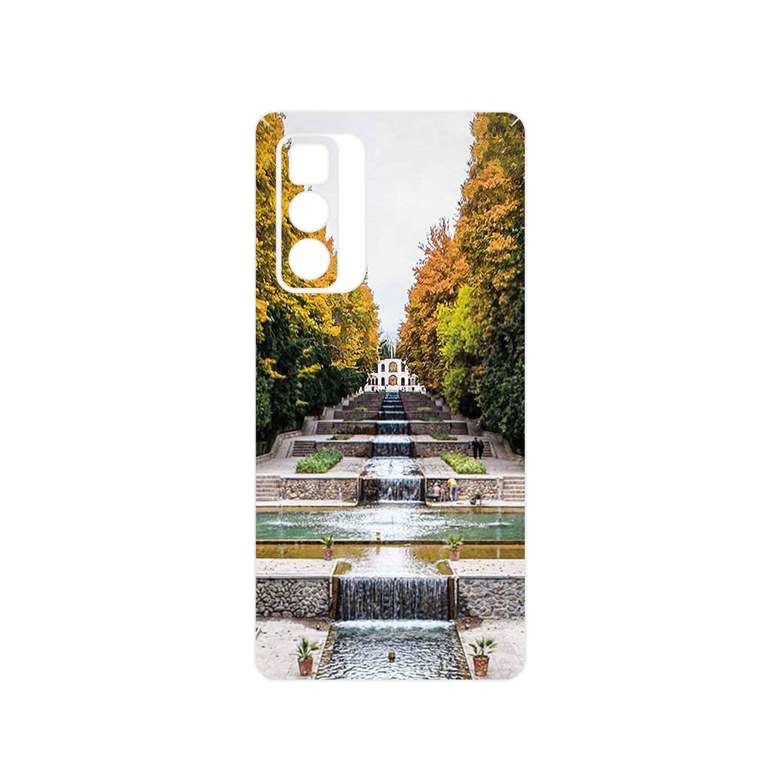 برچسب پوششی ماهوت مدل SHAHZADEH_Garden مناسب برای گوشی موبایل موتورولا Edge 20 Pro