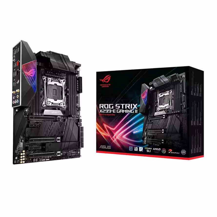 خرید مادربرد ایسوس MotherBoard ASUS ROG Strix X299-E Gaming II با بهترین قیمت