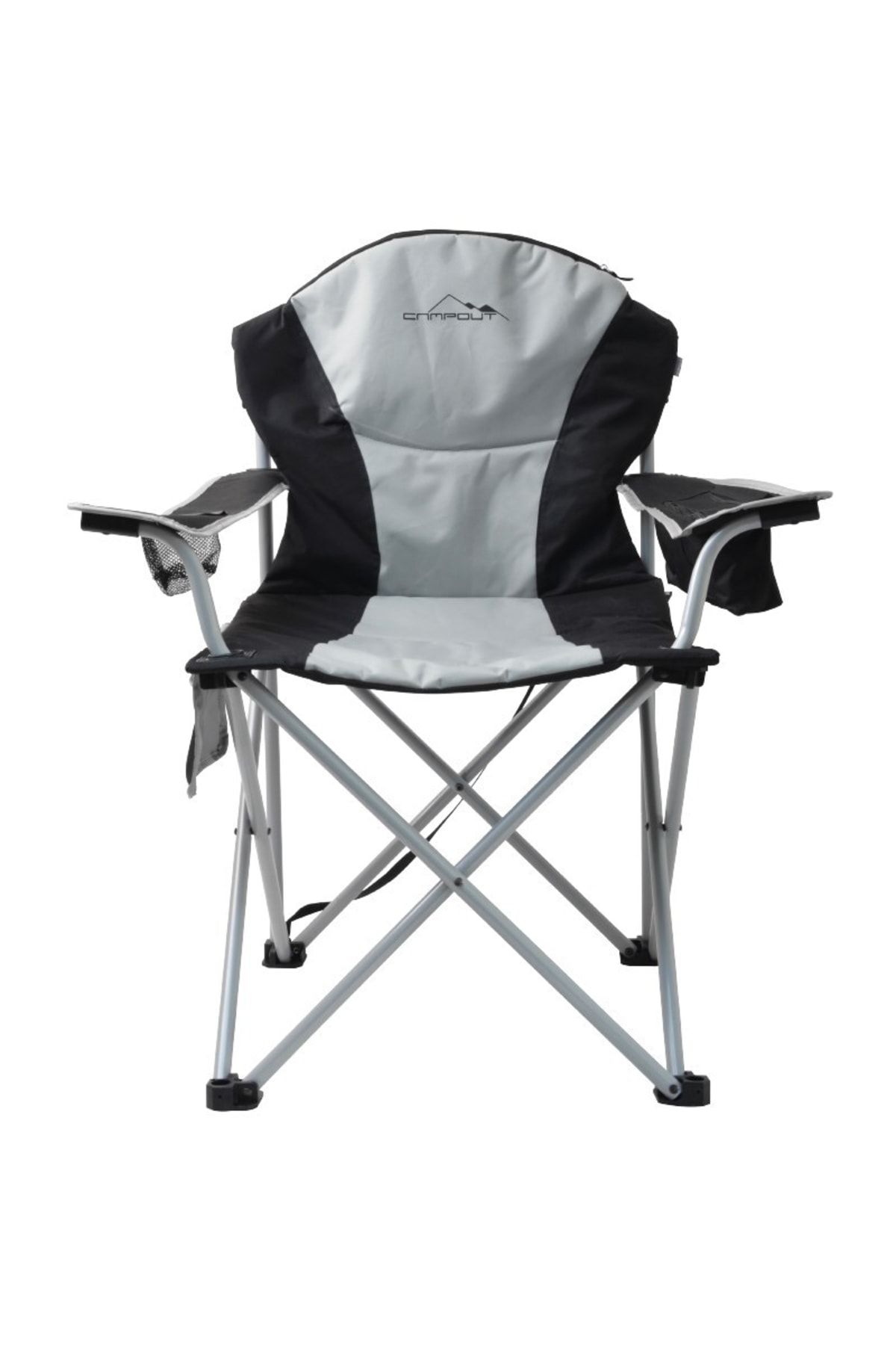 صندلی کمپ خاکستری کمپینگ اردوگاه تاشو Campout Hazar Ng C061 Nurgaz
