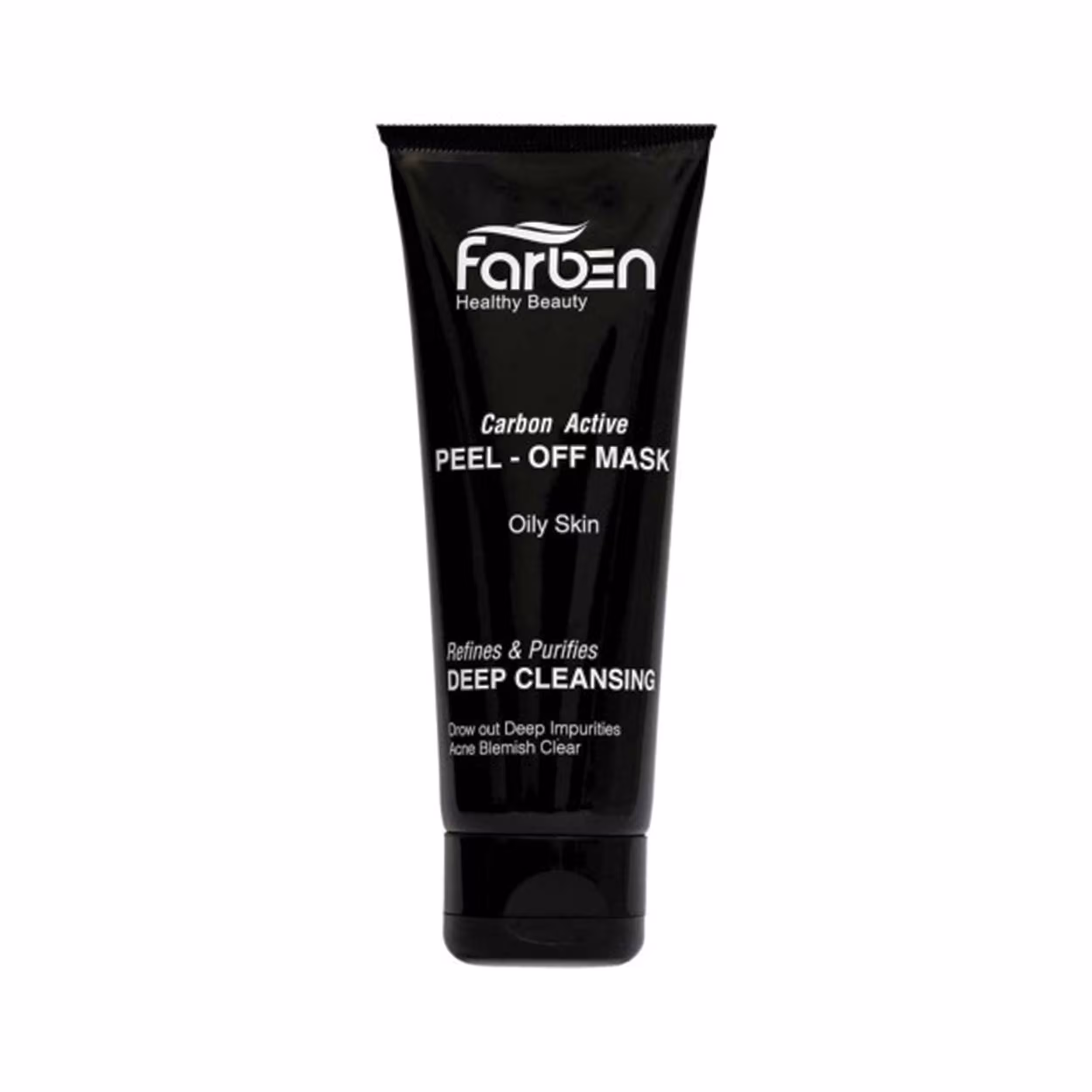 ماسک صورت فاربین مدل carbon active حجم 60 میلی لیتر