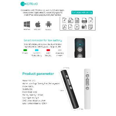 پرزنتر بی سیم کوتتسی مدل 81001