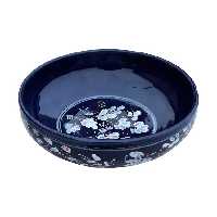 کاسه سفالی مدل سالاد خوری کد s