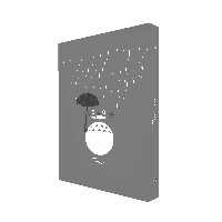 کلاسور 100 برگ پدیده نقش مدل کالکشن انیمه طرح همسایه من توتورو Totoro کد 01