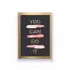 تابلو طرح انگیزشی you can do it 