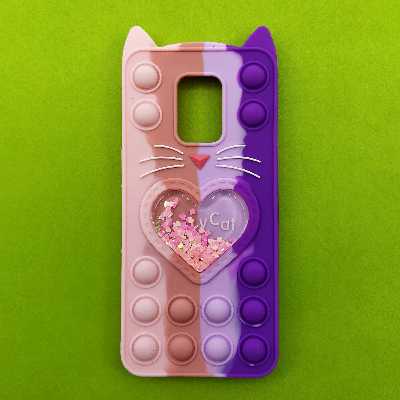 کاور مدل فیجت گربه کد 02 مناسب برای گوشی موبایل شیائومی Redmi Note 9S / Note 9 Pro / Note 9 Pro Max