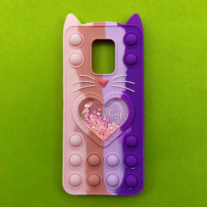 کاور مدل فیجت گربه کد 02 مناسب برای گوشی موبایل شیائومی Redmi Note 9S / Note 9 Pro / Note 9 Pro Max