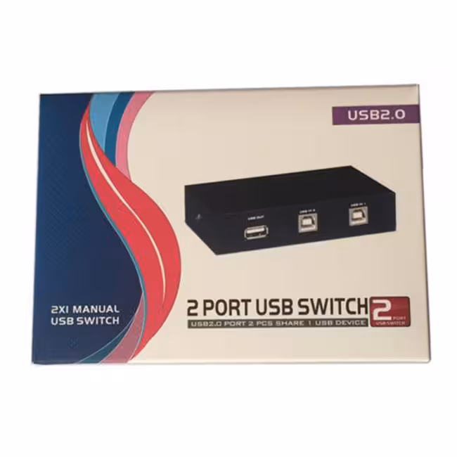 سوییچ دو پورت USB