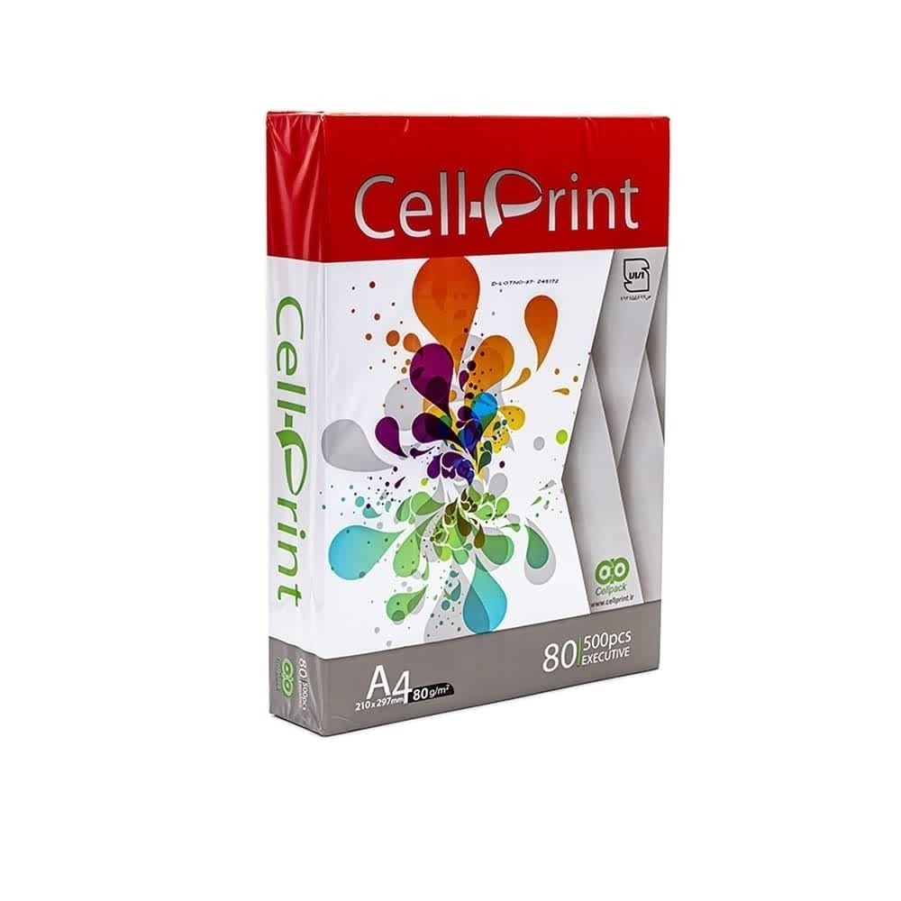 کاغذ آچار سل پرینت بسته 500عددی