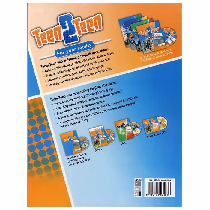 کتاب teen2teen one اثر JOAN SASLOW and ALLEN ASCHER انتشارات زبان مهر