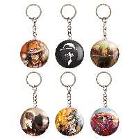 جاکلیدی خندالو مدل انیمه وان پیس One Piece کد 937B مجموعه 6 عددی