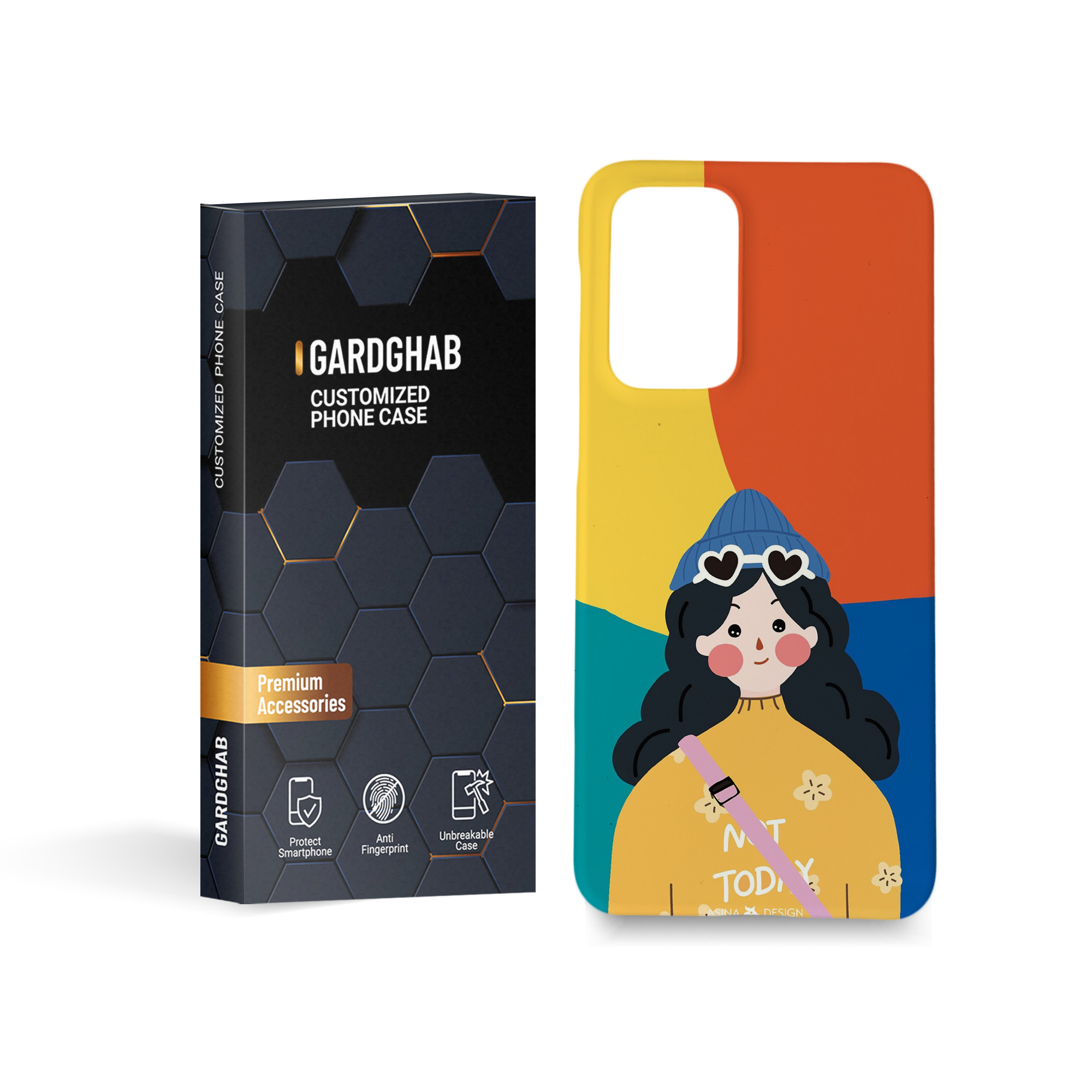 کاور گارد قاب مدل دخترانه مناسب برای گوشی موبایل سامسونگ Galaxy A33