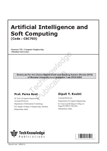 خرید و دانلود نسخه کامل کتاب Artificial Intelligence and Soft Computing