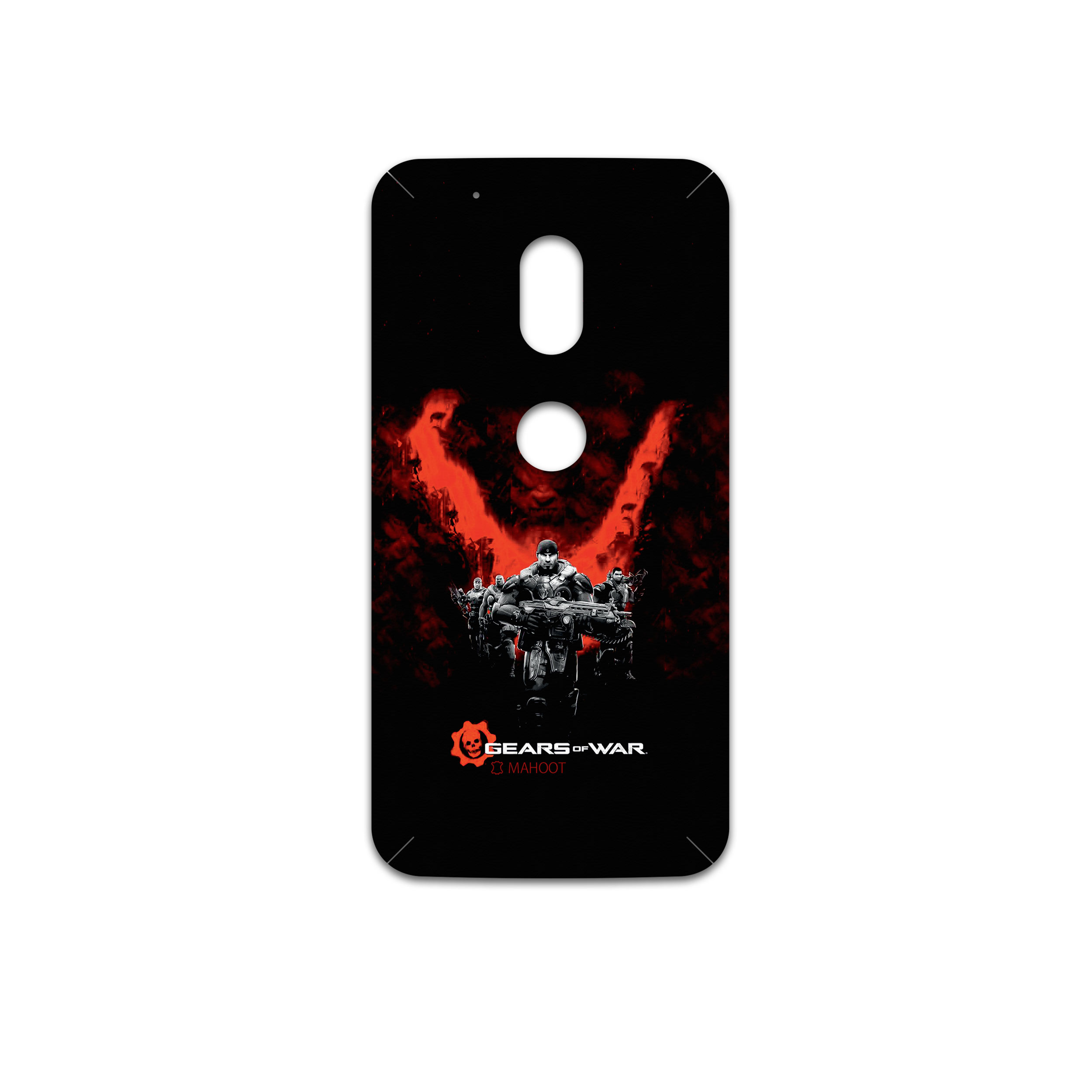 برچسب پوششی ماهوت مدل Gears-Of-War-Game مناسب برای گوشی موبایل موتورولا Moto G4 Play