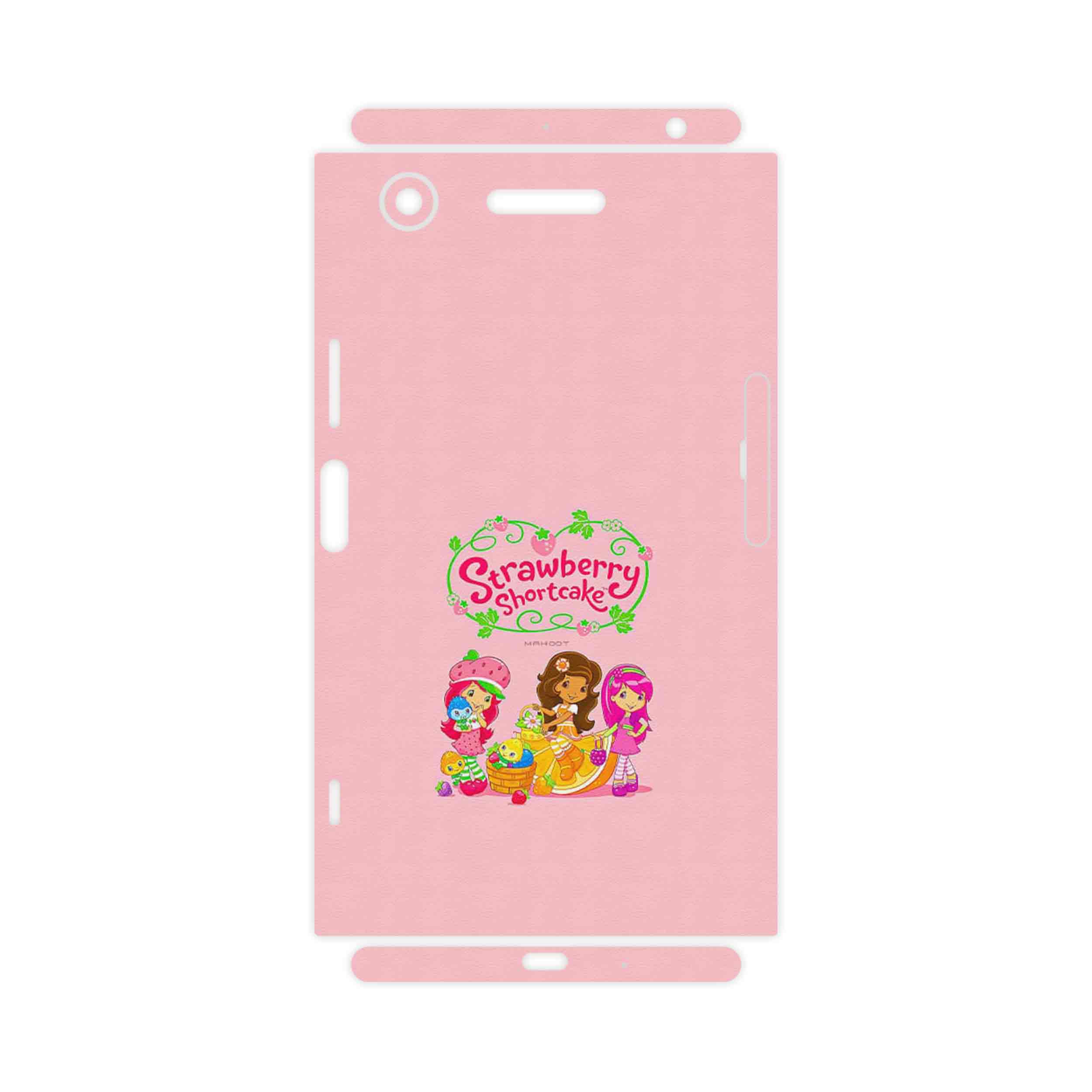 برچسب پوششی ماهوت مدل Strawberry Shortcake-FullSkin مناسب برای گوشی موبایل سونی Xperia XZ1