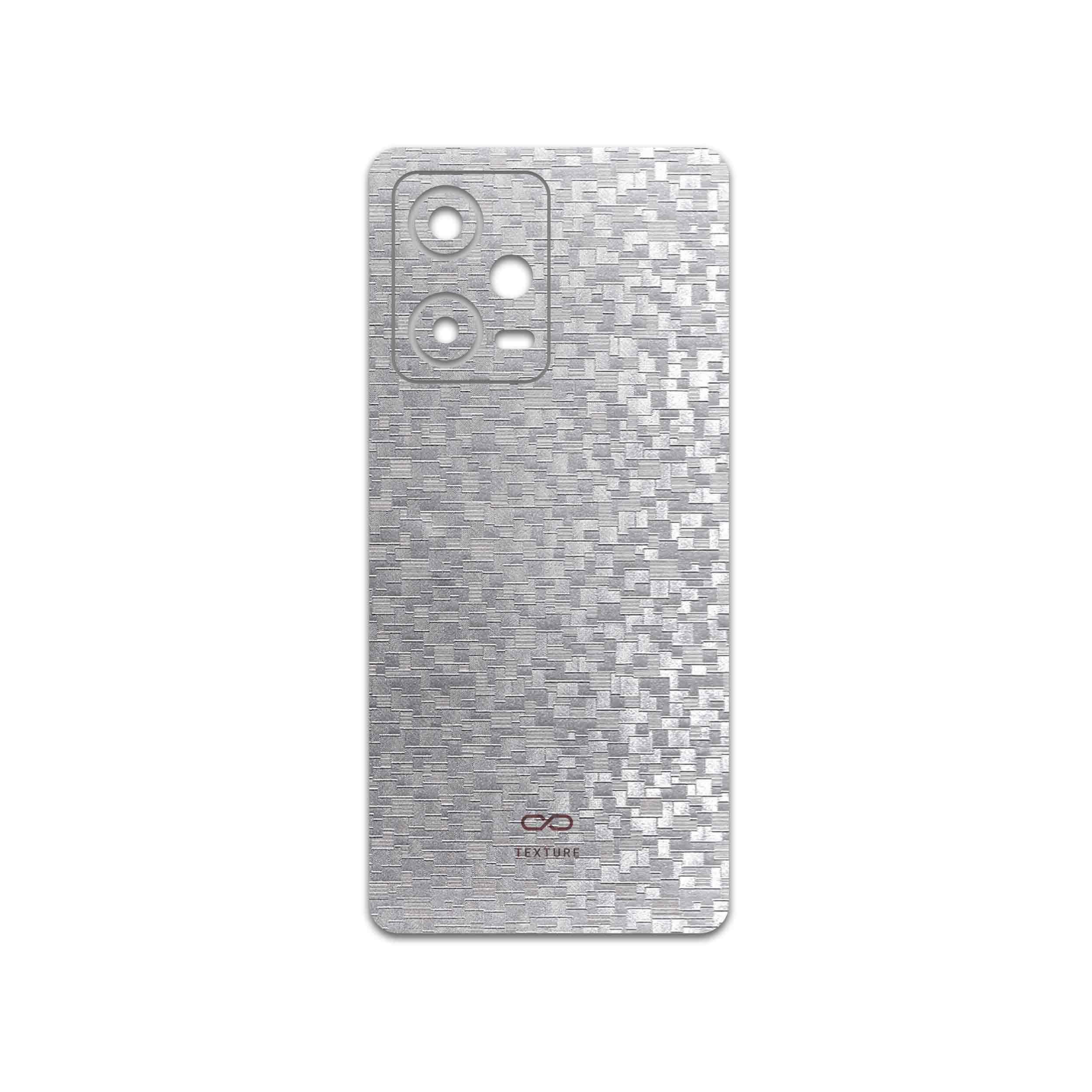 برچسب پوششی ماهوت مدل Silver-Silicon مناسب برای گوشی موبایل شیائومی Redmi Note 12 Pro