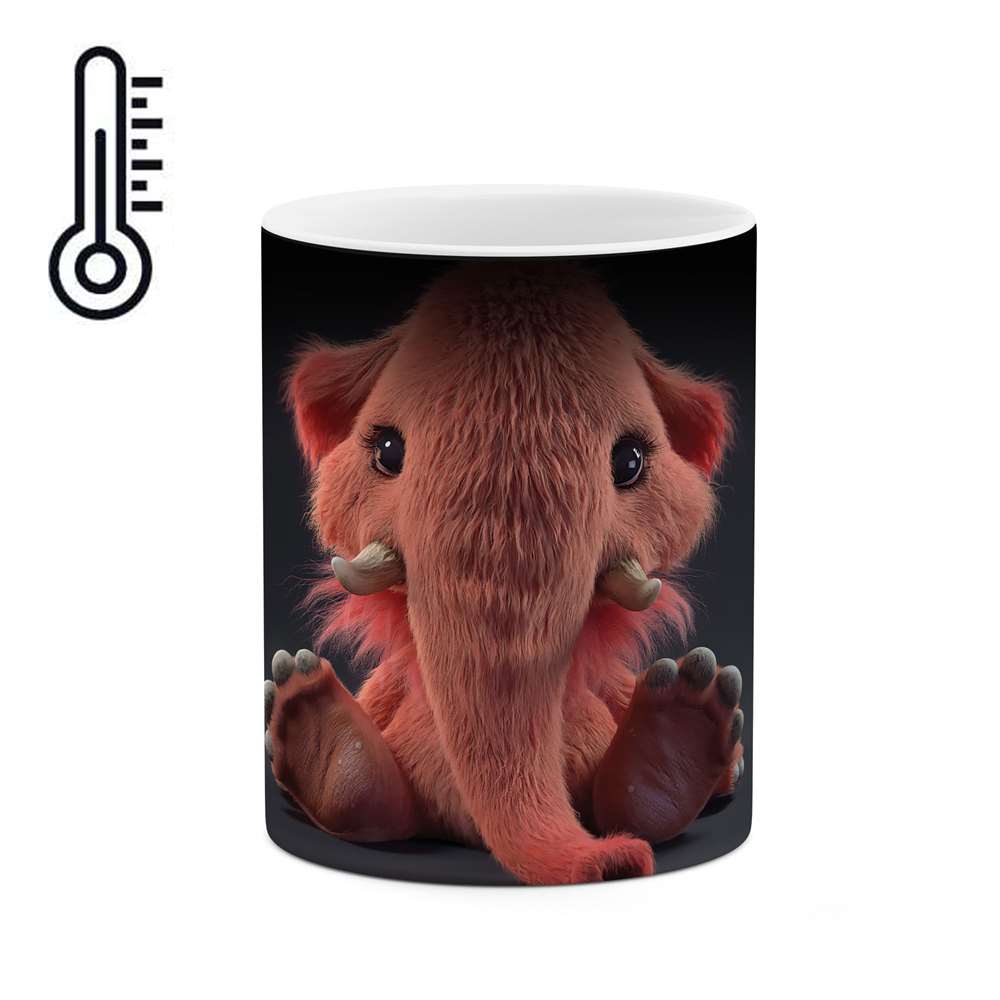 ماگ حرارتی طرح فیل مدل mgp00699