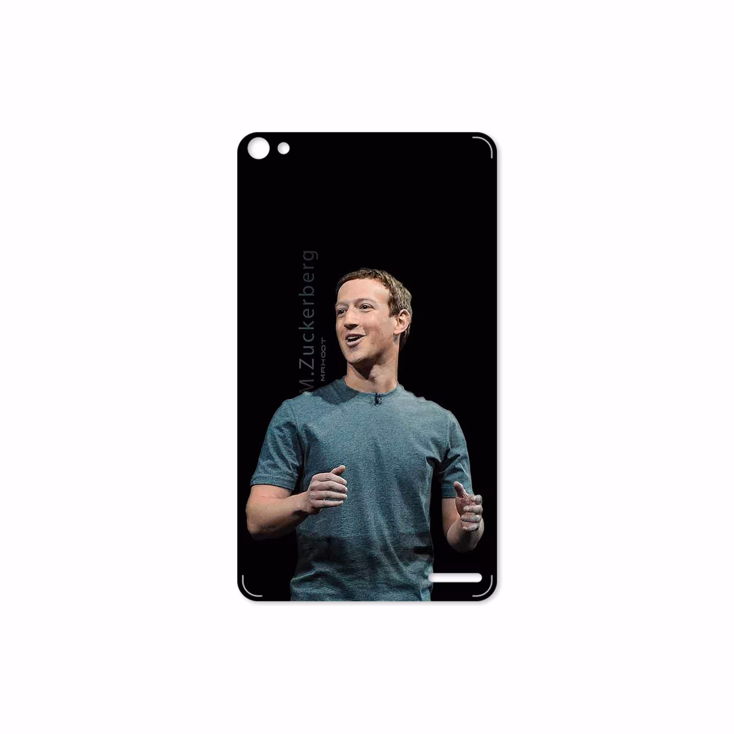 برچسب پوششی ماهوت مدل Mark Zuckerberg مناسب برای تبلت هوآوی Mediapad X2 2015