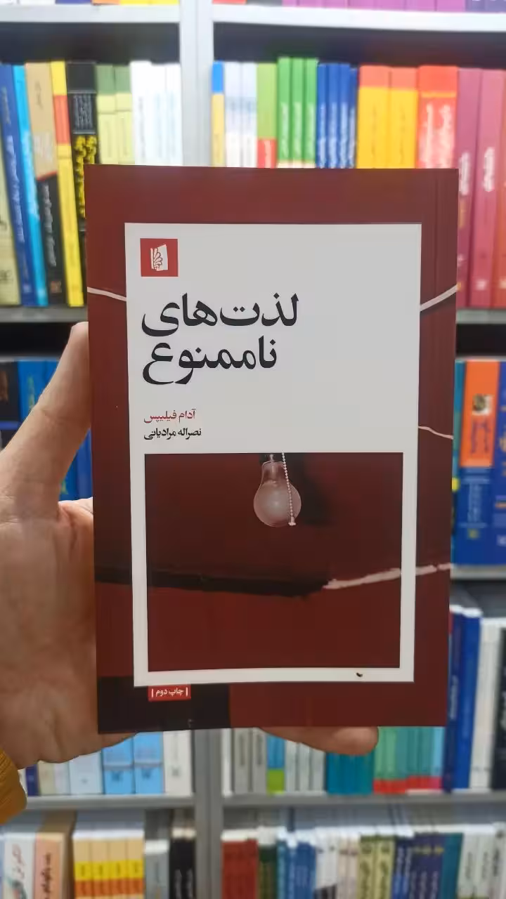 لذت های ممنوع آدام فیلیپس بیدگل - بانک کتاب ماندگار-قیمت-خرید-کتاب-کمک-درسی-کنکور-دانشگاهی