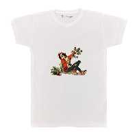 تی شرت بچگانه پرمانه طرح میچل ها کد pmt.1952