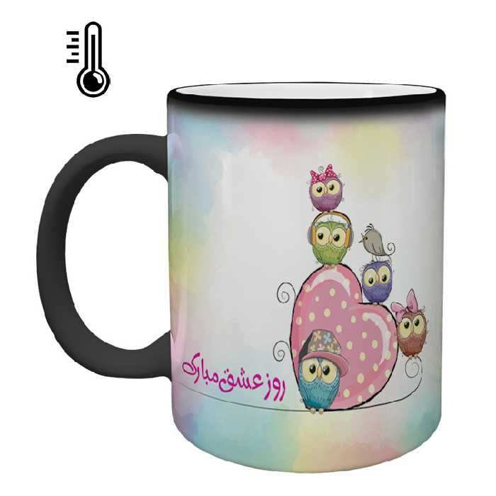 ماگ حرارتی مدل عاشقانه کد 11