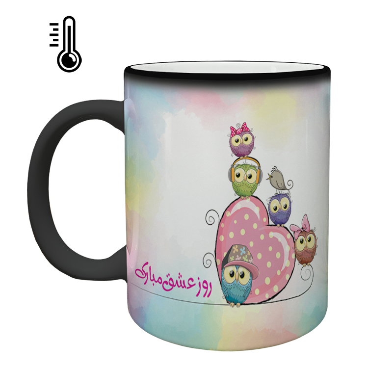 ماگ حرارتی مدل عاشقانه کد 11