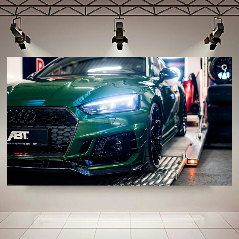 تابلو شاسی طرح ماشین مدل Audi RS 5-R Coupe کد AR7310 | دنیای قاب