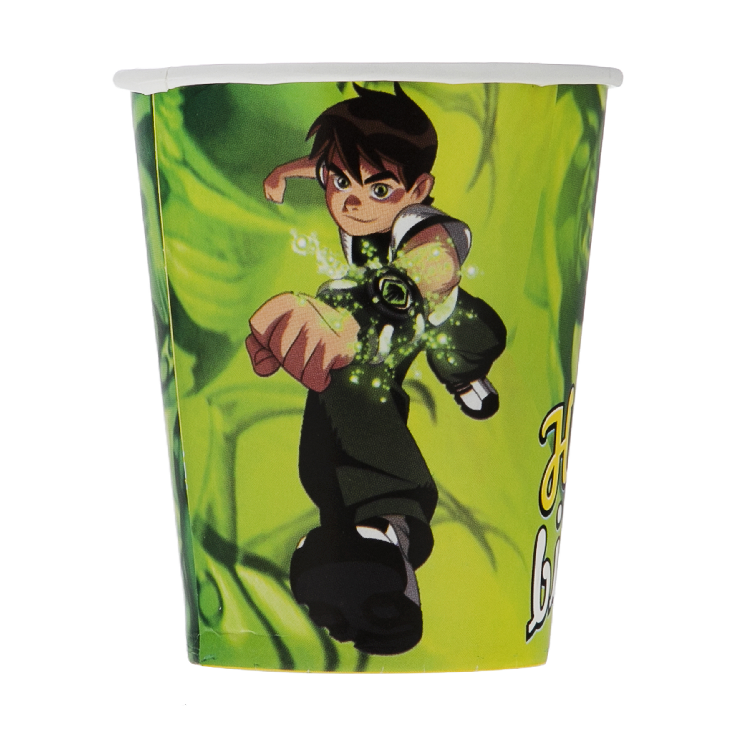 لیوان یکبار مصرف مدل Ben 10 بسته 50 عددی 
