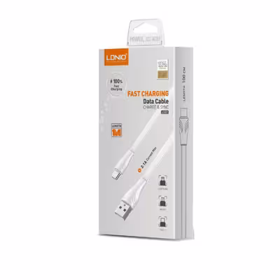 کابل تبدیل USB به USB-C الدینو مدل LS551 طول 1 متر