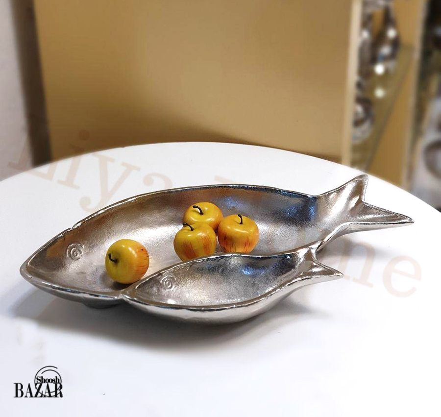 ظرف دکوری طرح ماهی سایز 22*42