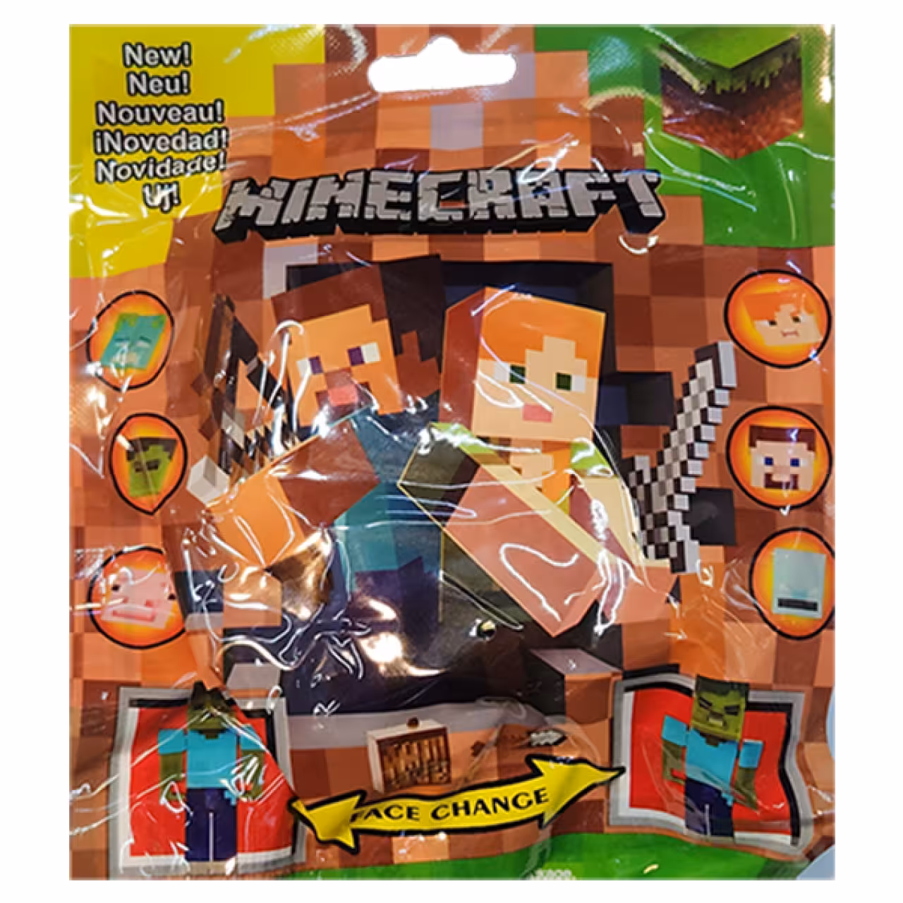 اسباب بازی شانسی مدل فیگور سری Minecraft
