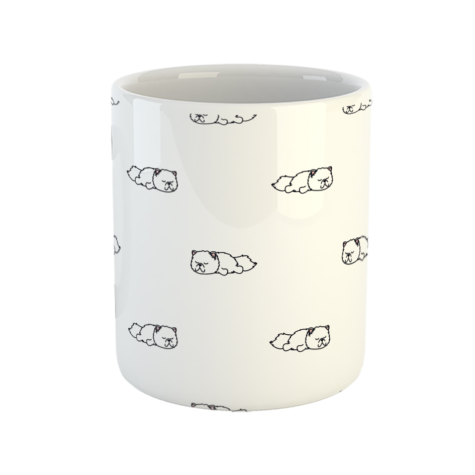 ماگ طرح گربه‌ای کد 0023