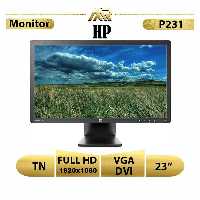 مانیتور 23 اینچی اچ پی مدل HP 23 P231، رزولوشن Full HD و نور پس‌زمینه LED، دارای 1 عدد پورت VGA، با نسبت تصویر 16:9 – monitor