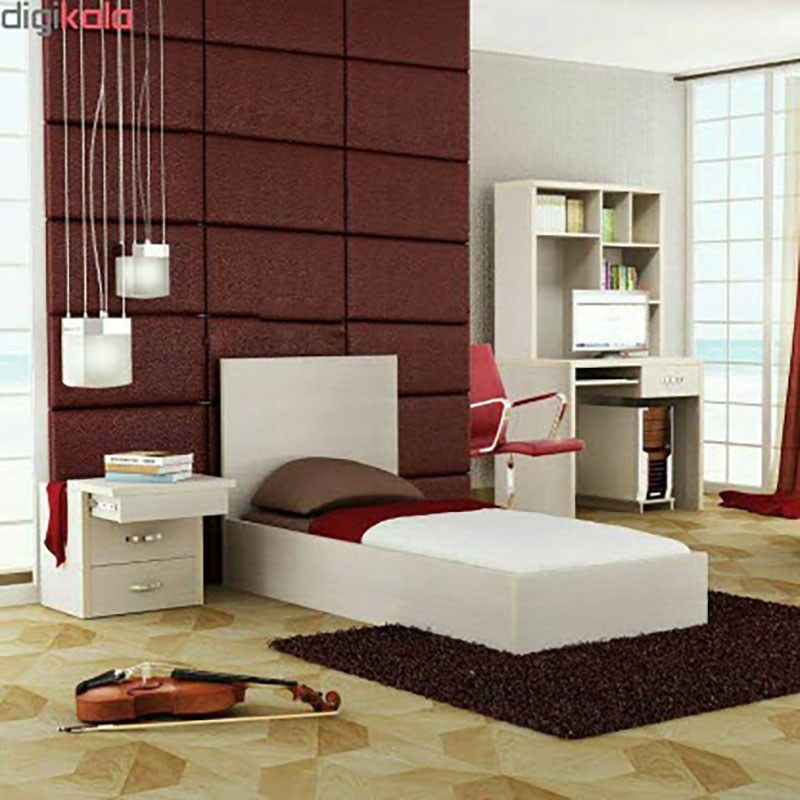 تخت خواب یک نفره مدل البرز بدون کشو بدون تشک(ارسال پس کرایه)