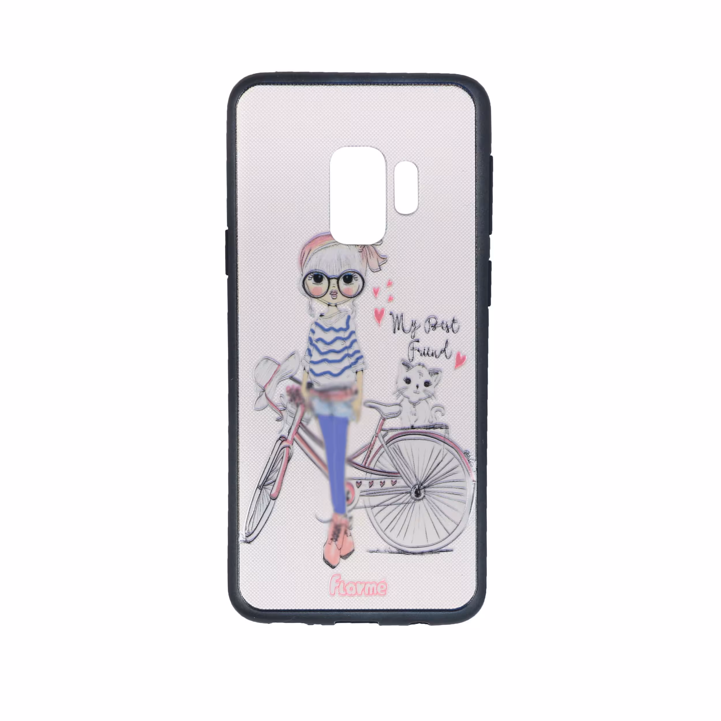 کاور طرح دختر مناسب برای گوشی موبایل سامسونگ Galaxy S9