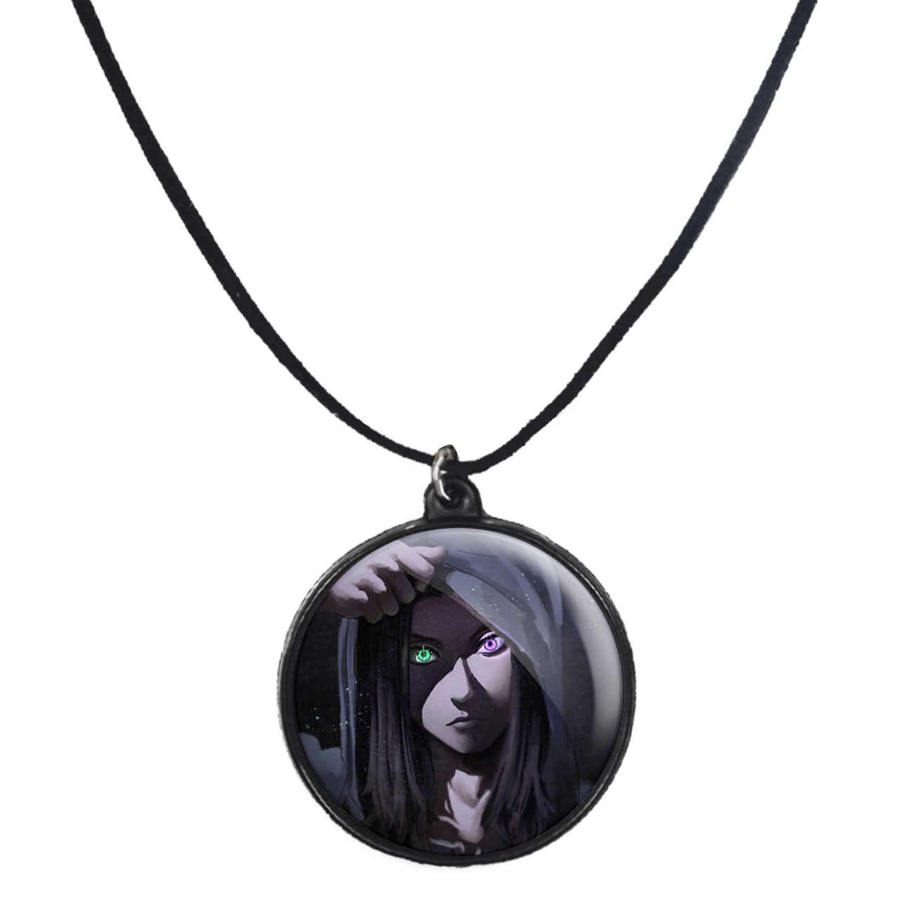 گردنبند پرمانه طرح Attack on Titan کد pmb.22819 مدل دو طرفه