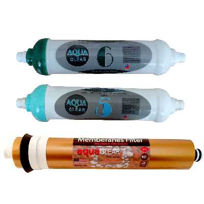  فیلتر دستگاه تصفیه کننده آب آکوآ کلیر مدل SUPERB FILTER 3M مجموعه 3 عددی