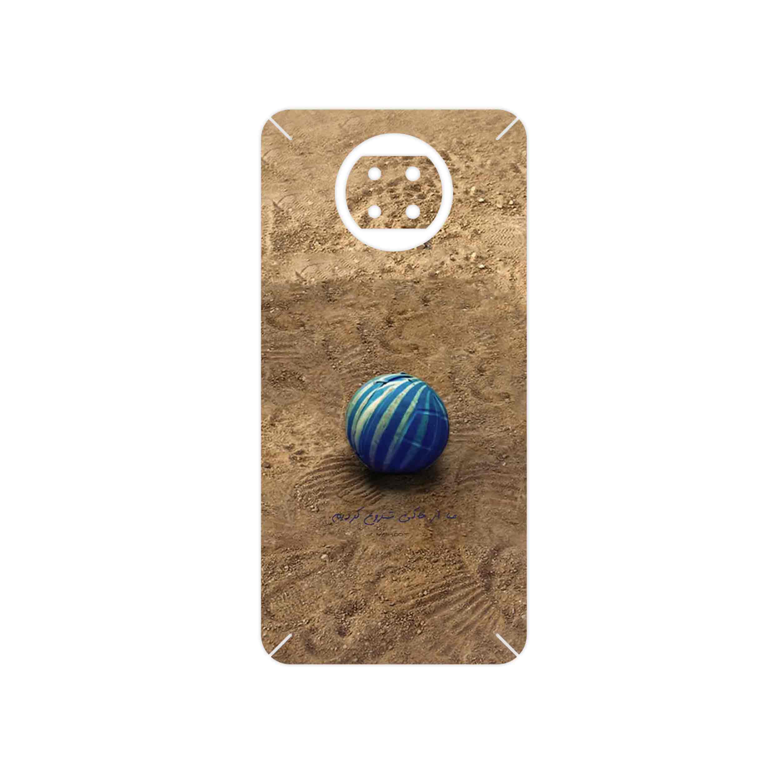 برچسب پوششی ماهوت مدل Ball Nostalgia مناسب برای گوشی موبایل شیائومی Redmi Note 9T