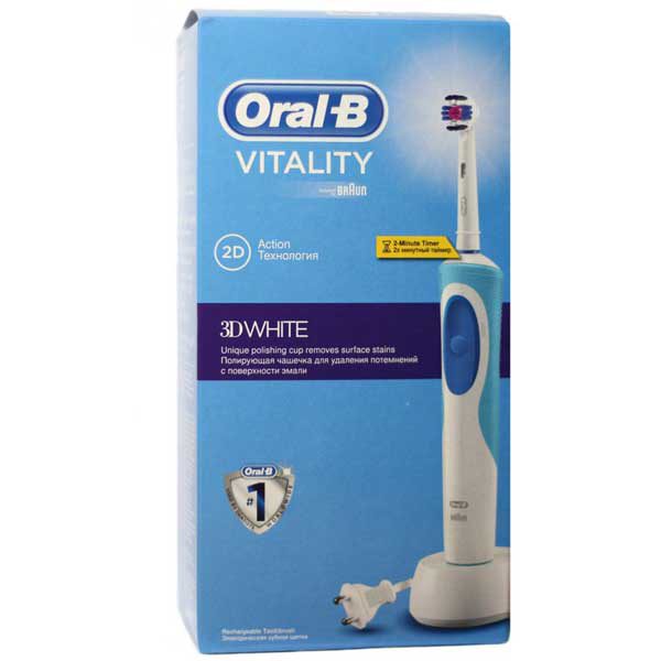 مسواک برقی ارال بی ORALB VITALITY 3D WHITE | فروشگاه اینترنتی تاتا کالا