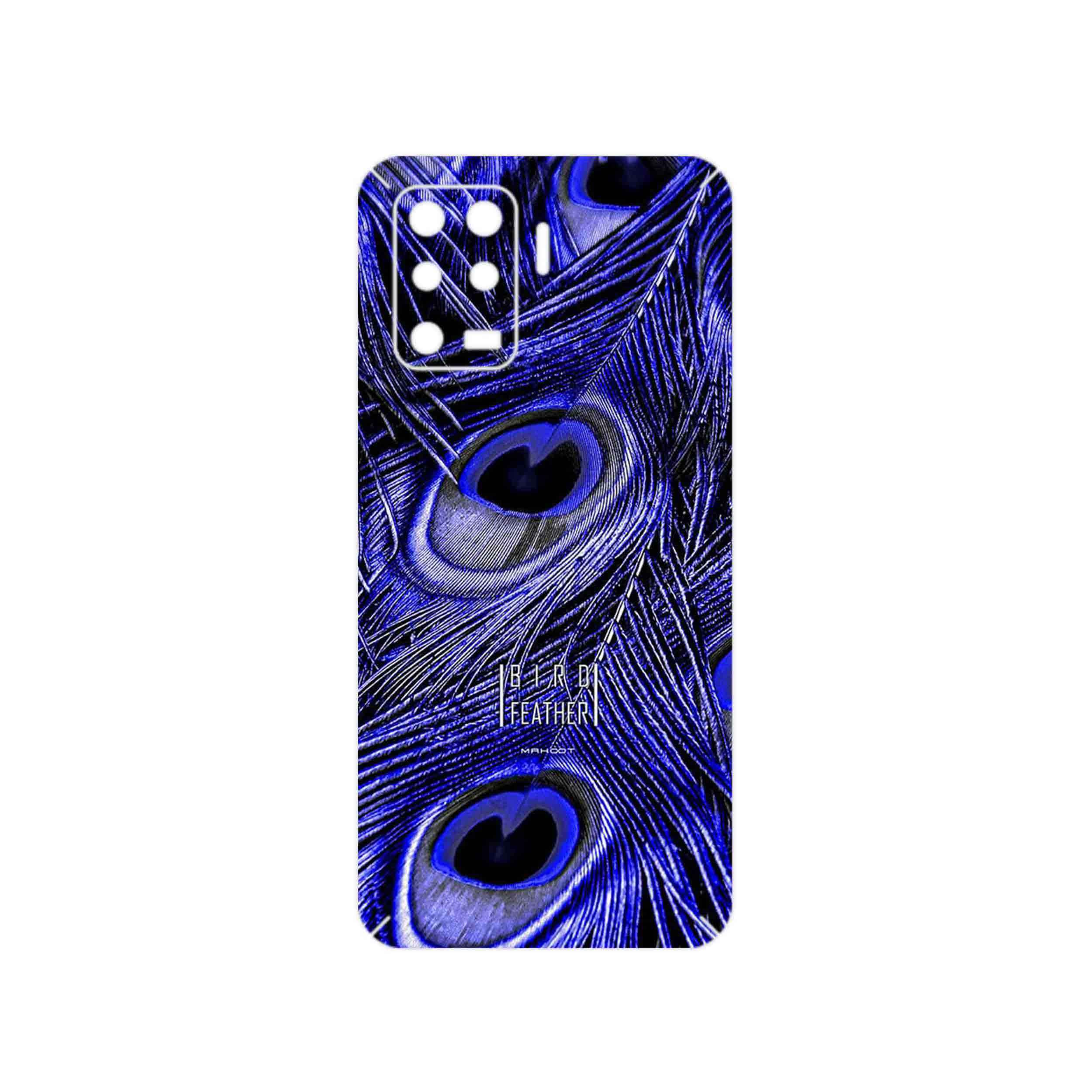 برچسب پوششی ماهوت مدل Purple Feather مناسب برای گوشی موبایل اپو A94 4G