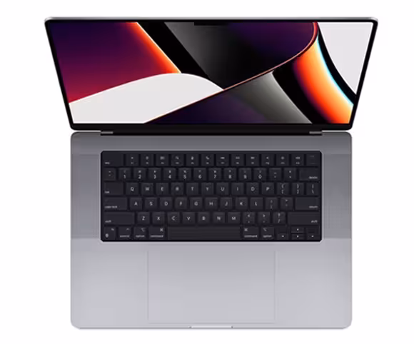 لپ تاپ 16 اینچی اپل مدل MacBook Pro CTO 2021 با پردازنده M1 Max رم 64GB و حافظه 2TB SSD
