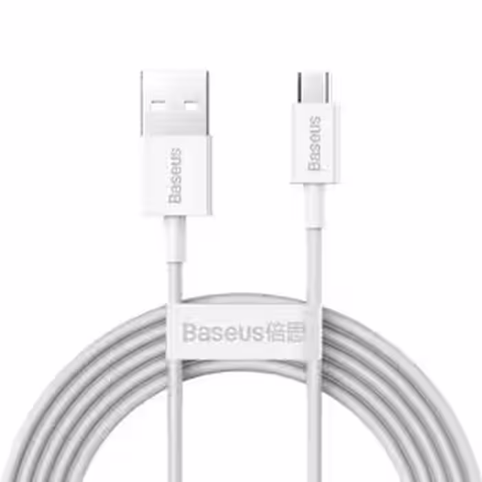 کابل تبدیل USB به میکرو USB بیسوس مدل CAMYS-02 طول 1 متر توان 2 آمپر ا Baseus CAMYS-02 USB To Micro USB Fast Charging Data Cable - 2A 1m   گارانتی 6 ماهه شرکتی