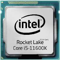 پردازنده 11600K بدون جعبه Tray سری i5 اینتل Intel