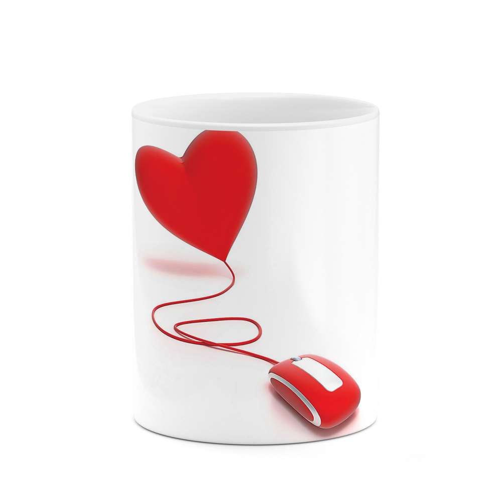 ماگ طرح قلب مدل mgs06299