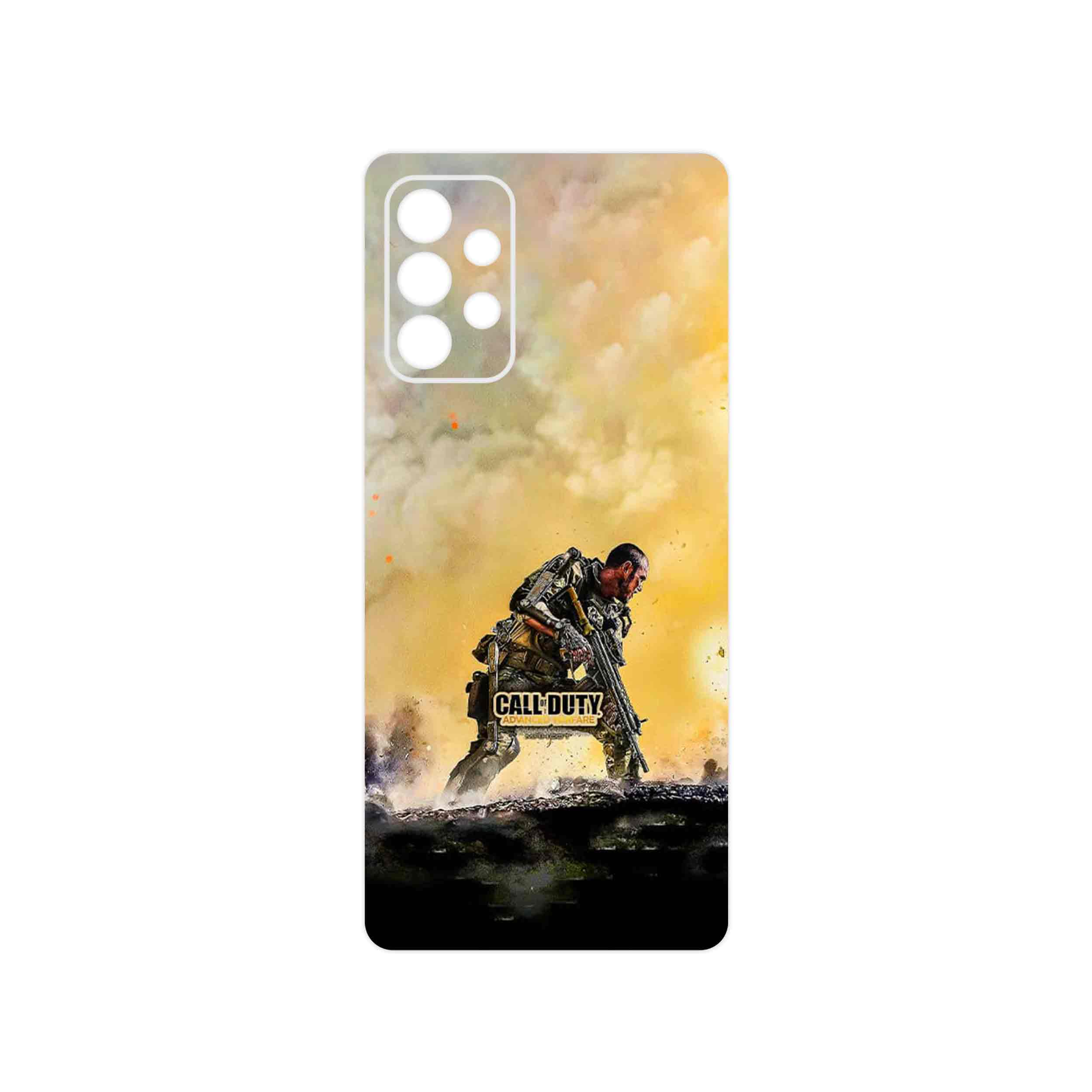 برچسب پوششی ماهوت مدل Call of Duty Warfare Game Series مناسب برای گوشی موبایل سامسونگ Galaxy A72